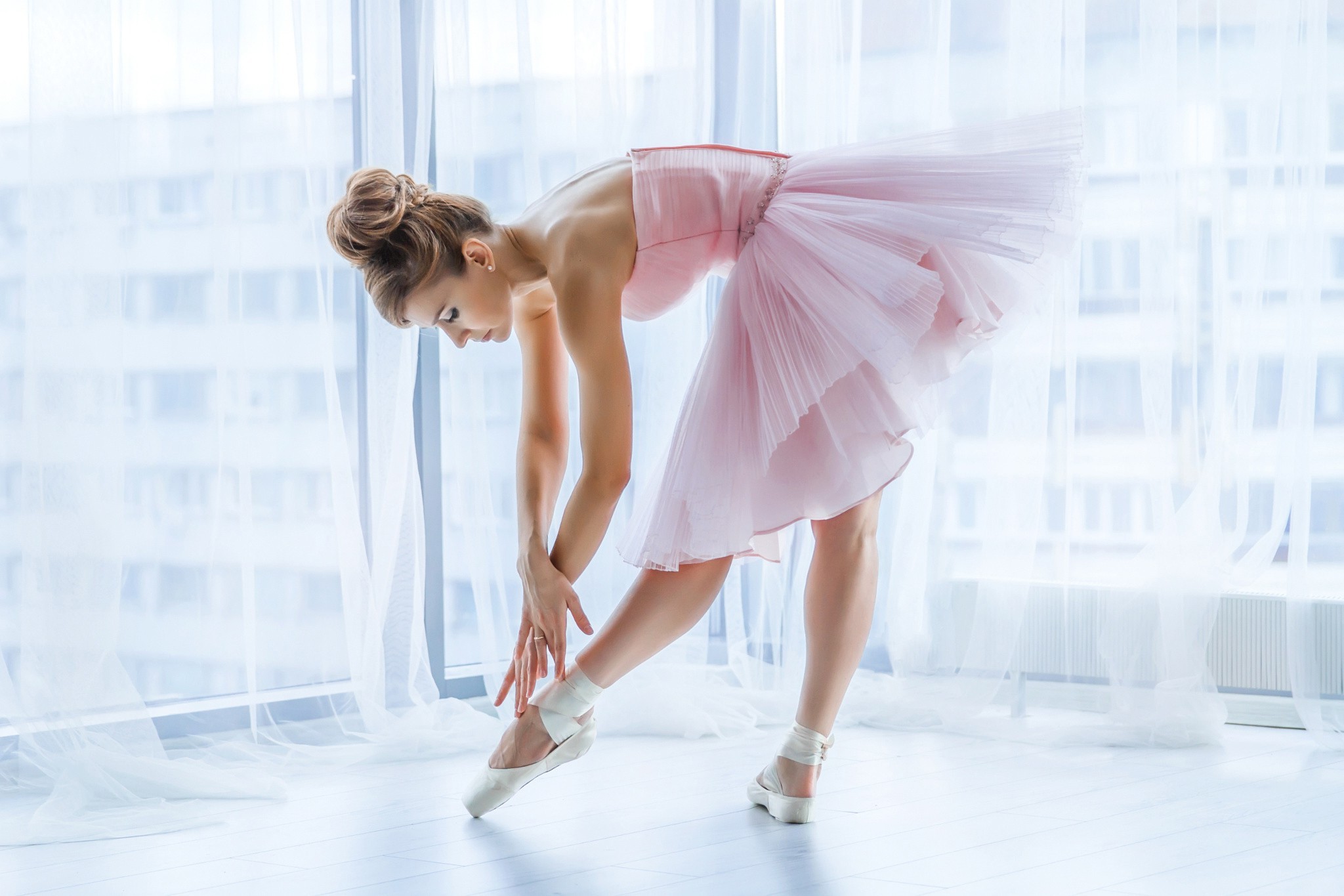 dancers, Women, Ballerina, Ballet Slippers Wallpaper