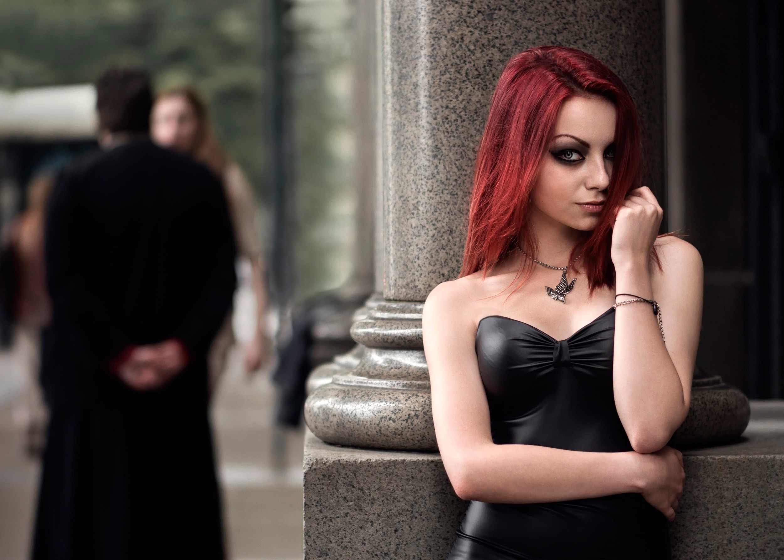redhead, Women, Model Wallpaper