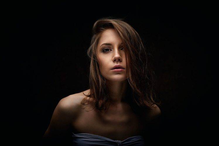 women, Face, Model, Xenia Kokoreva, Portrait HD Wallpaper Desktop Background