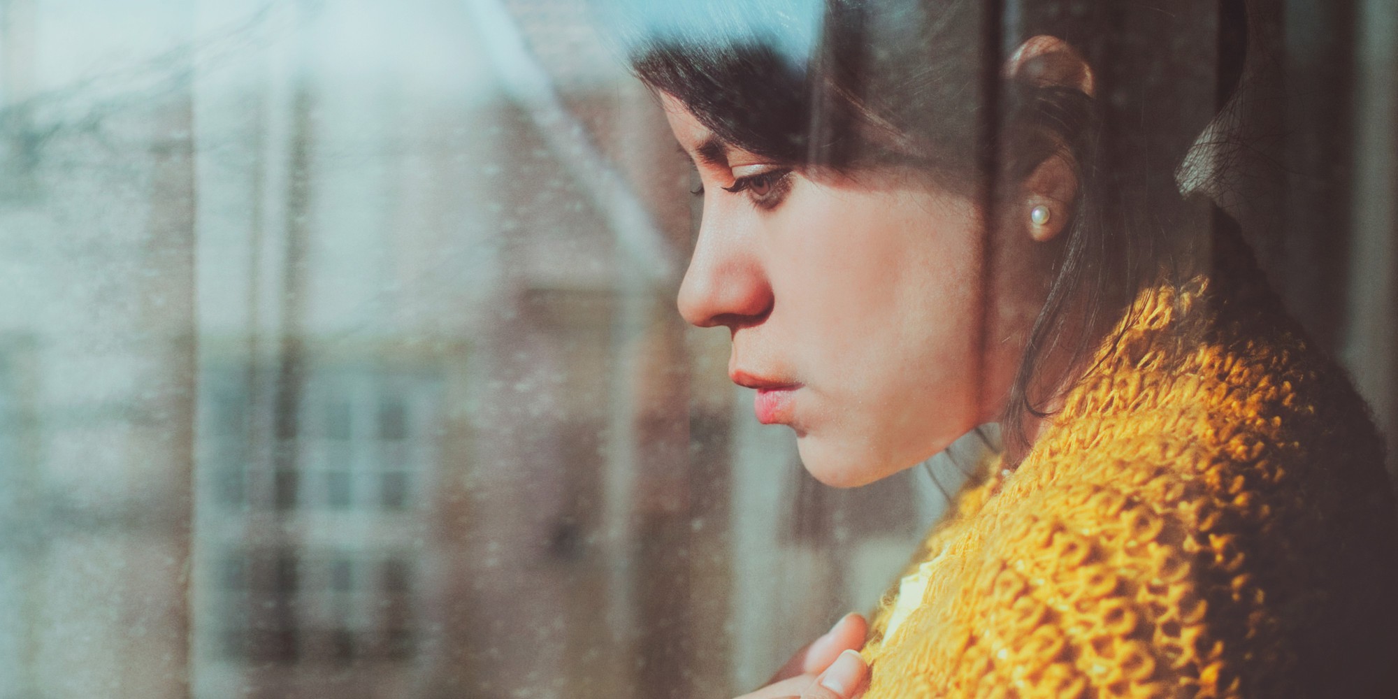 women, Looking Out Window, Window Wallpaper