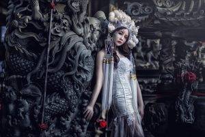 women, Model, Asian, Fantasy Art