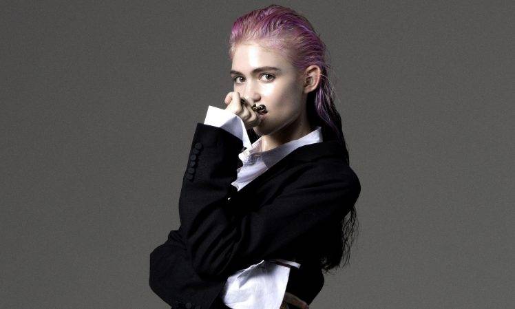 women, Grimes, Dyed Hair HD Wallpaper Desktop Background