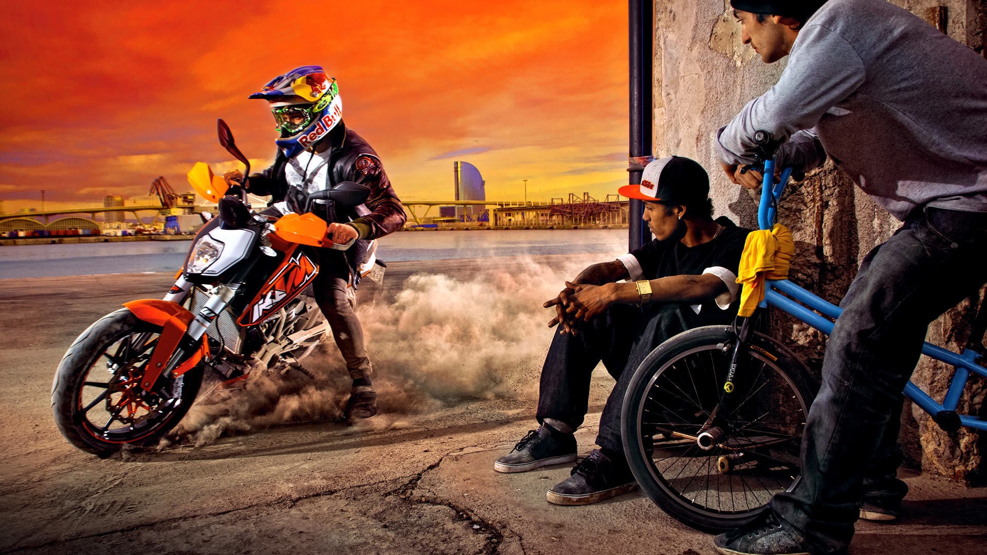 motorcycle, BMX Wallpaper