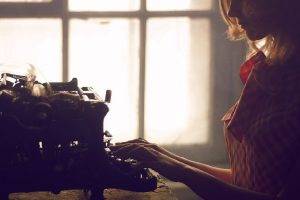 women, Typewriters, Writing