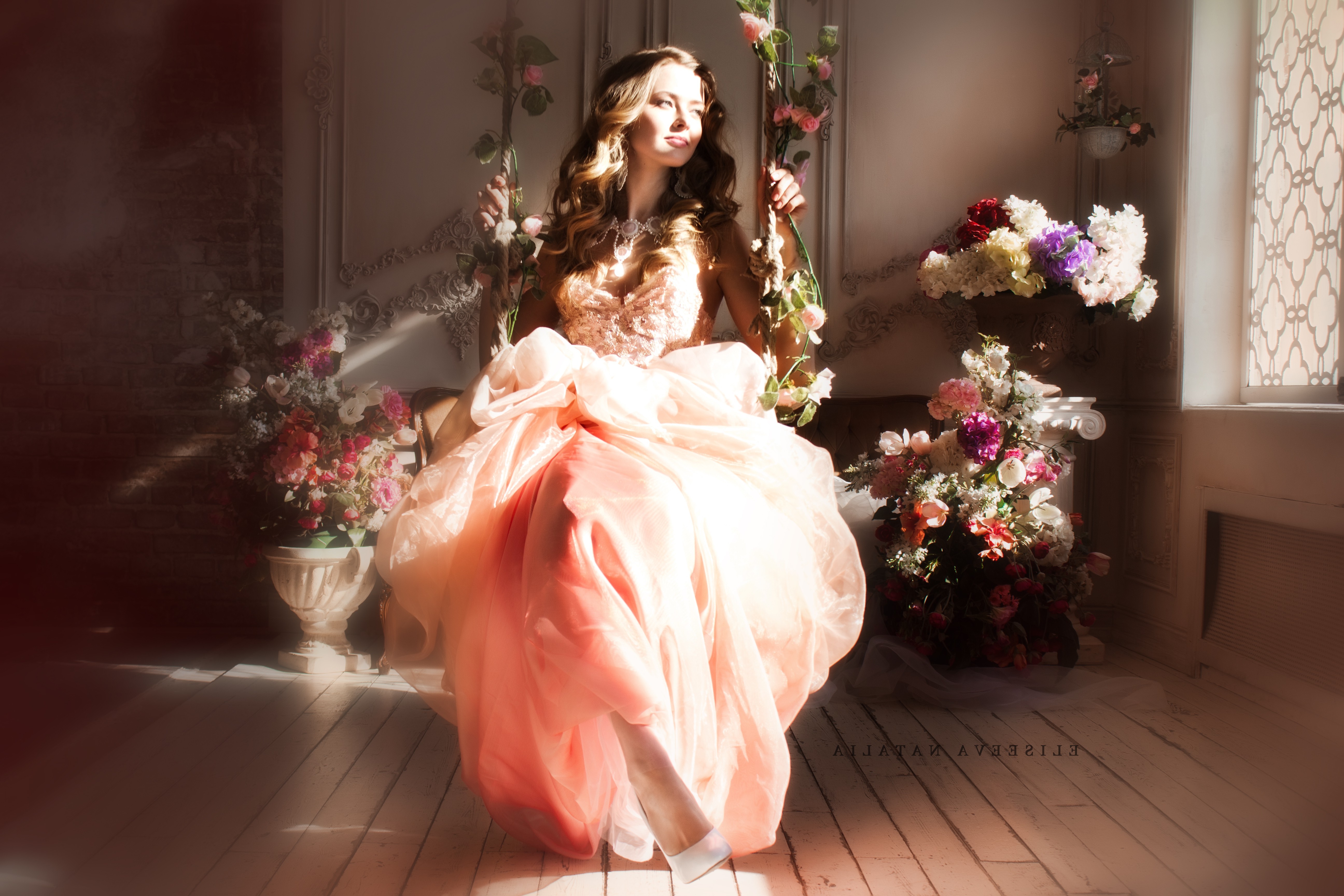 women, Eyes, Lips Wallpaper