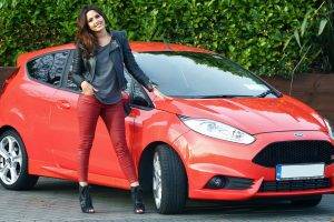 women With Cars, Ford Fiesta, Red Cars, High Heels, Ford