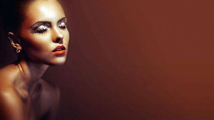 women, Closed Eyes, Face, Model, Portrait HD Wallpaper Desktop Background