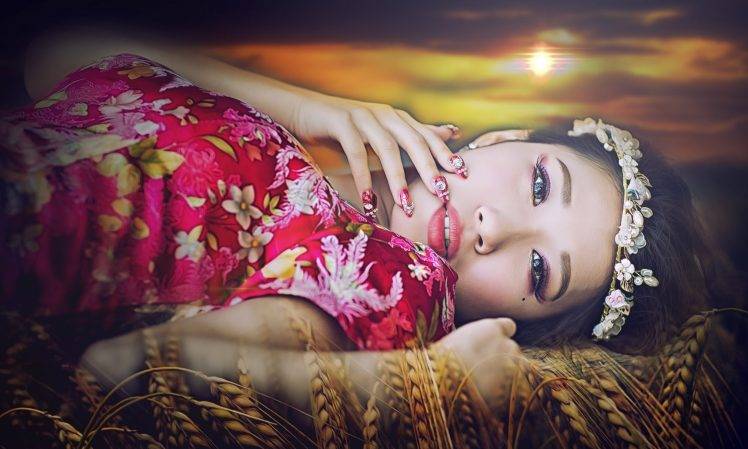 Asian, Women, Model HD Wallpaper Desktop Background