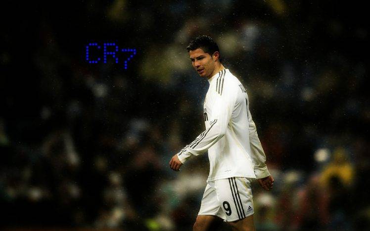 CR7, Cristiano Ronaldo, Real Madrid HD Wallpaper Desktop Background