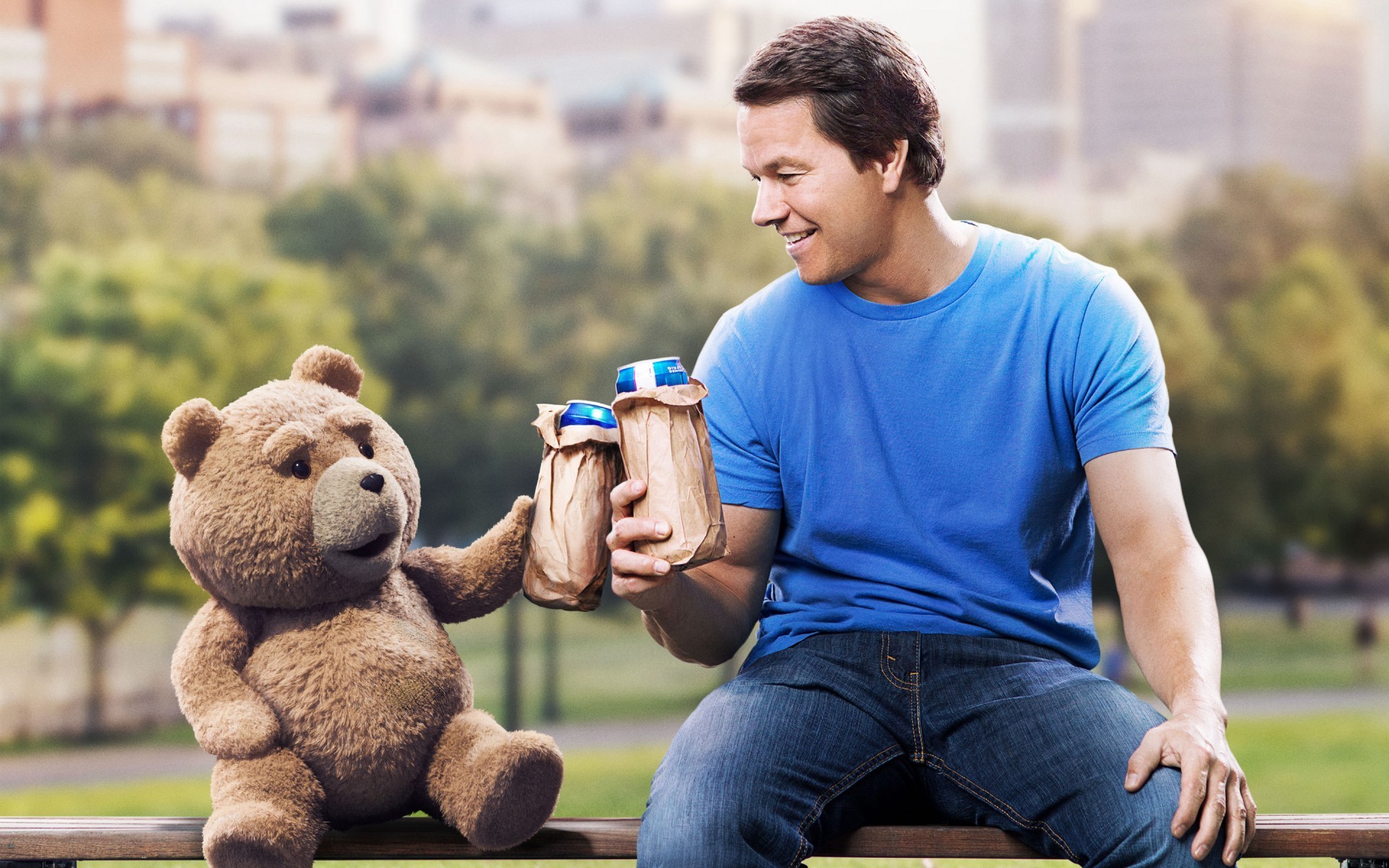 Mark Wahlberg, Ted (movie), Park Wallpapers HD / Desktop and Mobile