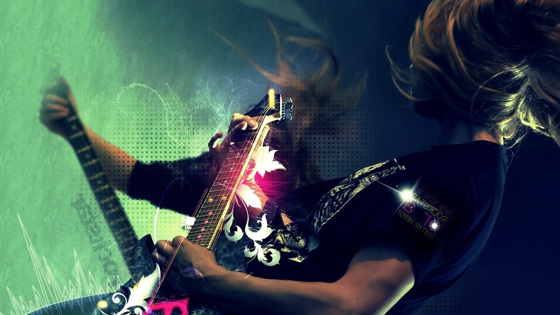 electric Guitar, Heavy Metal Wallpaper