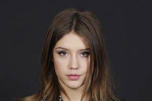 women, Adele Exarchopoulos, Celebrity, Brunette, Actress, Looking At Viewer, Face, Brown Eyes