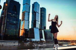 ballerina, Women, City, Moscow