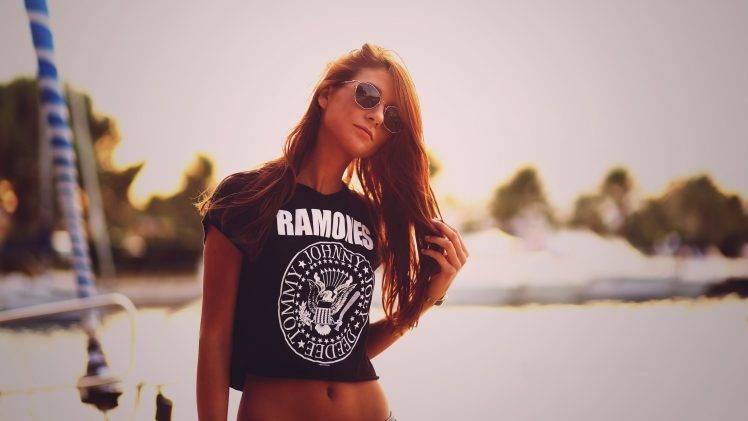 women, Ramones HD Wallpaper Desktop Background