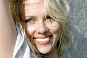 celebrity, Scarlett Johansson, Women, Actress, Smiling