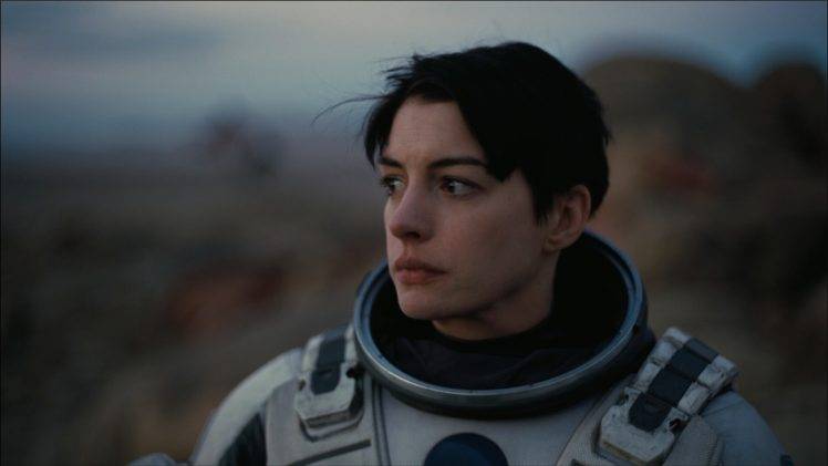 Anne Hathaway, Actress, Interstellar (movie), Spacesuit HD Wallpaper Desktop Background