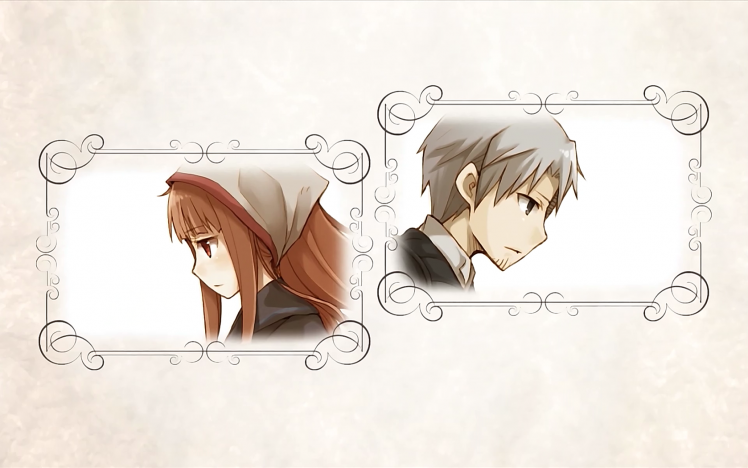 Spice And Wolf, Holo, Lawrence Kraft, Anime HD Wallpaper Desktop Background