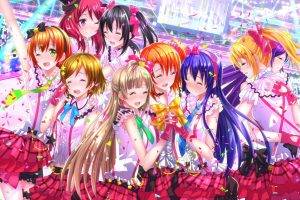 Yazawa Nico, Love Live!, Sonoda Umi, Nishikino Maki, Minami Kotori, Ayase Eri, Hoshizora Rin, Koizumi Hanayo, Kousaka Honoka, Toujou Nozomi, Anime, Anime Girls