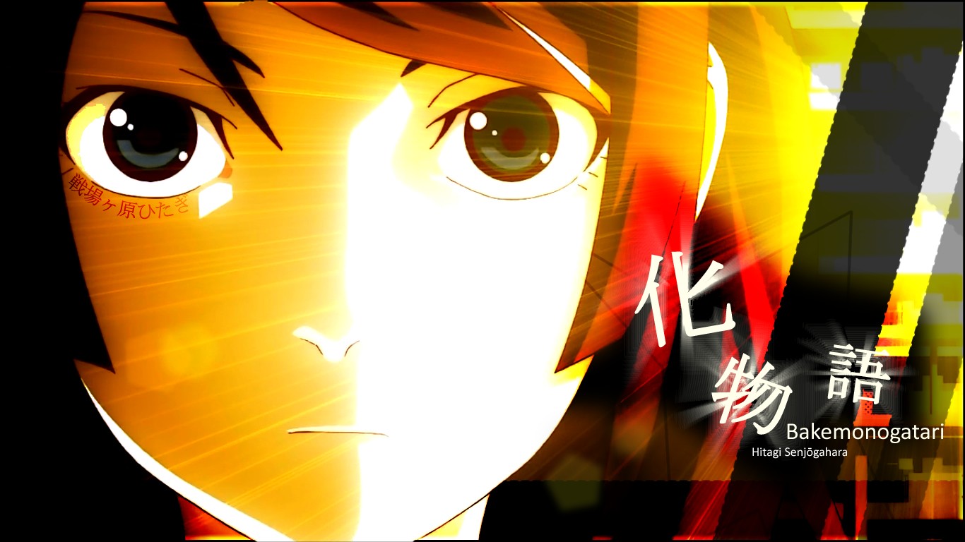 Monogatari Series, Senjougahara Hitagi Wallpaper