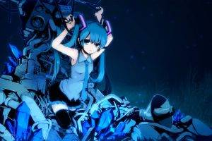 Vocaloid, Hatsune Miku, Blue