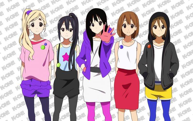 K ON!, Akiyama Mio, Hirasawa Yui, Kotobuki Tsumugi, Nakano Azusa, Tainaka Ritsu, Anime Girls, Anime HD Wallpaper Desktop Background