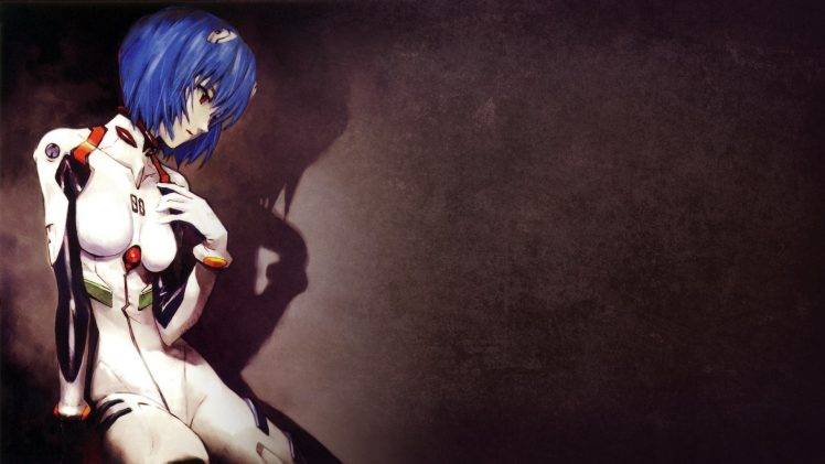 Neon Genesis Evangelion, Ayanami Rei, Blue Hair HD Wallpaper Desktop Background