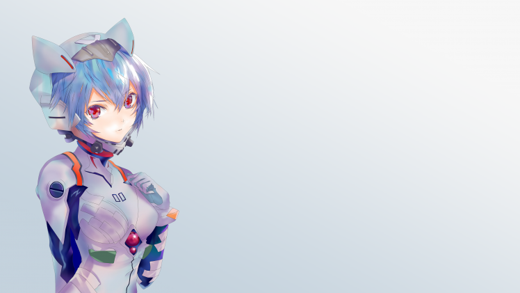 Neon Genesis Evangelion, Ayanami Rei, Blue Hair HD Wallpaper Desktop Background