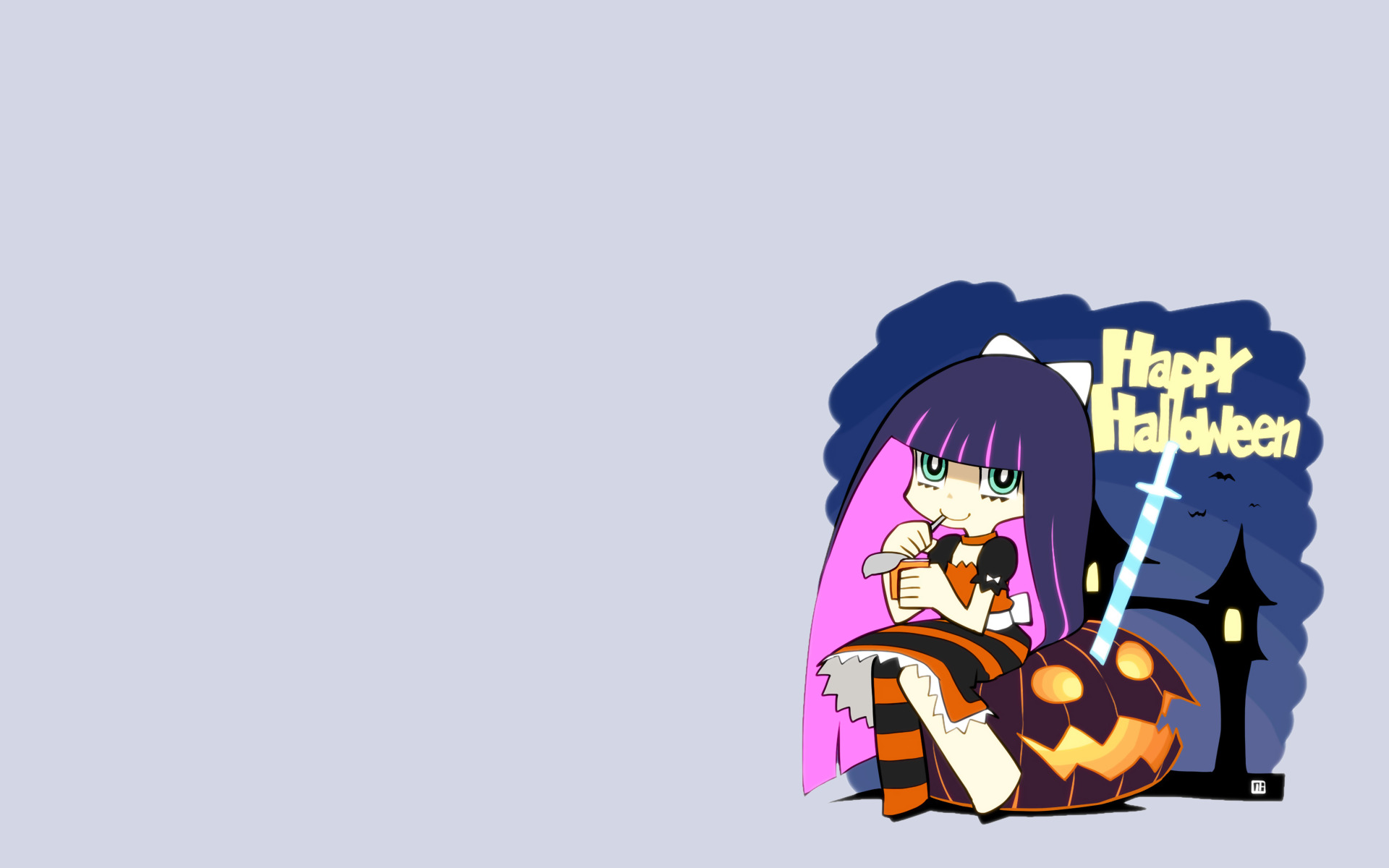 Panty And Stocking With Garterbelt, Anarchy Stocking, Gothic, Lolita Wallpaper