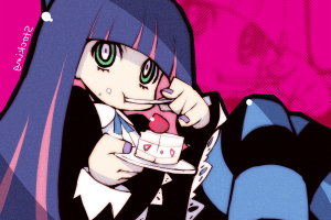 Panty And Stocking With Garterbelt, Anarchy Stocking, Gothic, Lolita