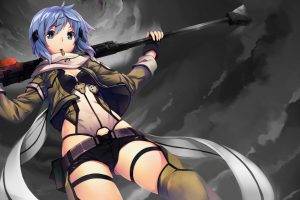 Sword Art Online, Asada Shino, Anime, Anime Girls