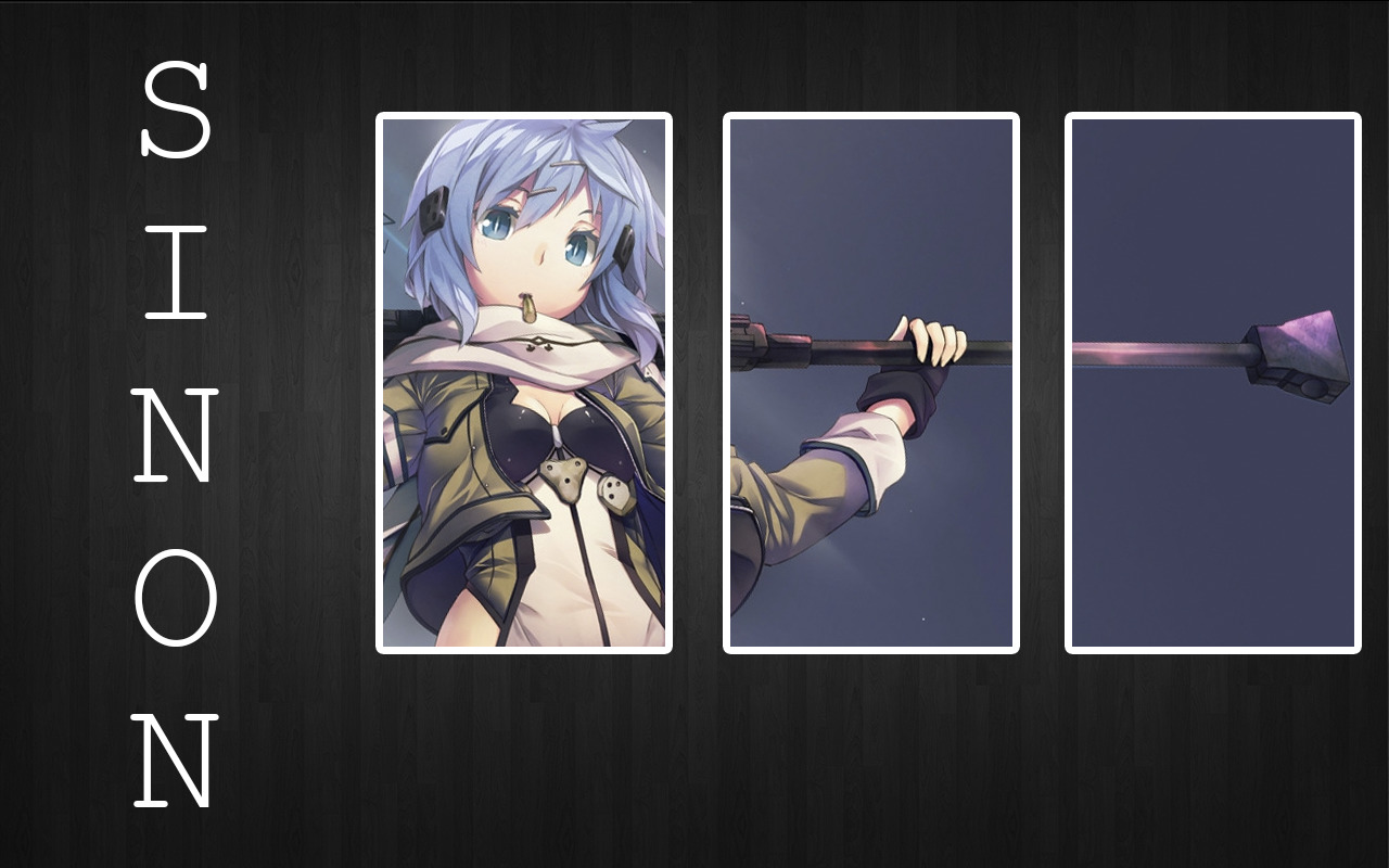 Sword Art Online, Asada Shino Wallpaper