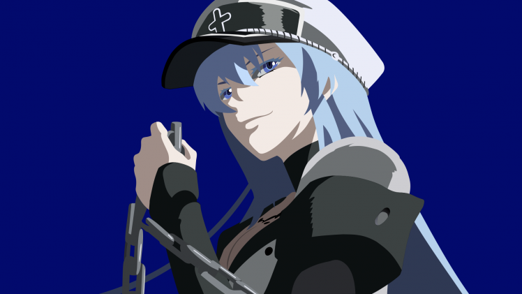 Akame Ga Kill!, Esdeath, Vectors, Anime Vectors HD Wallpaper Desktop Background