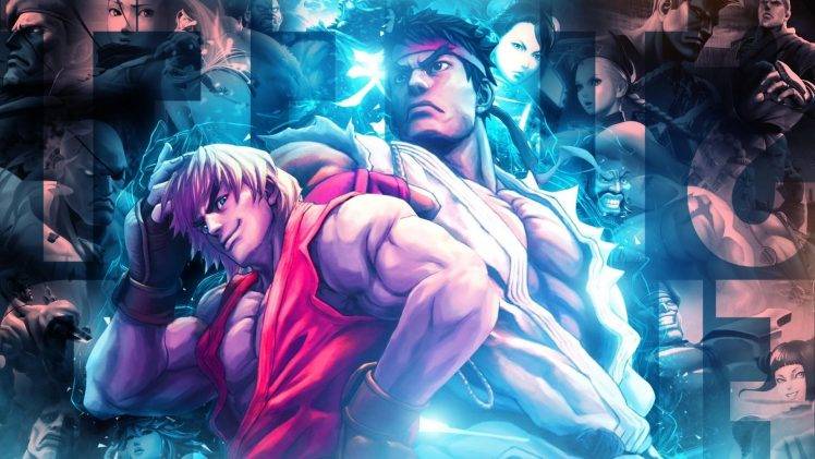 Street Fighter Ryu Street Fighter Ken Masters Wallpapers Hd