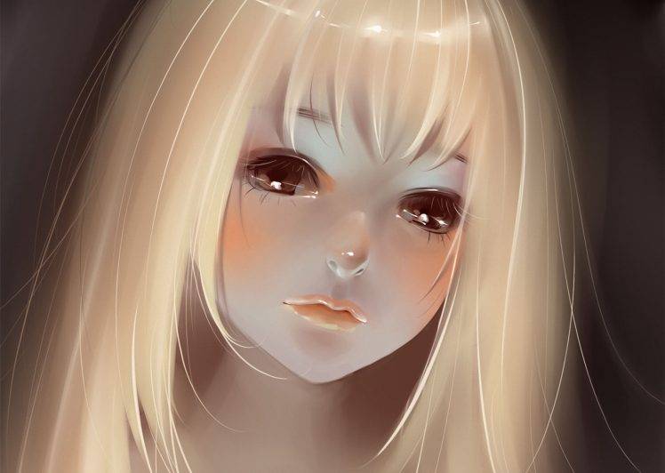 fan Art, Anime Girls, Blonde HD Wallpaper Desktop Background