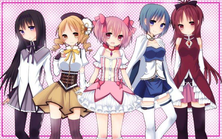 anime, Mahou Shoujo Madoka Magica, Anime Girls Wallpapers HD / Desktop ...