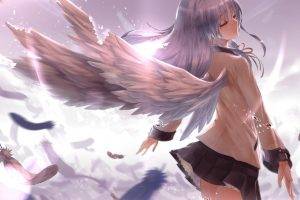wings, Angel, Anime Girls, Anime, Angel Beats!