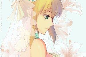 anime Girls, Brides, Saber, Fate Series