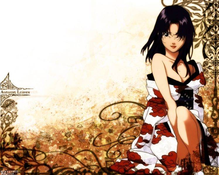 anime Girls, Neon Genesis Evangelion, Katsuragi Misato, Kimono HD Wallpaper Desktop Background