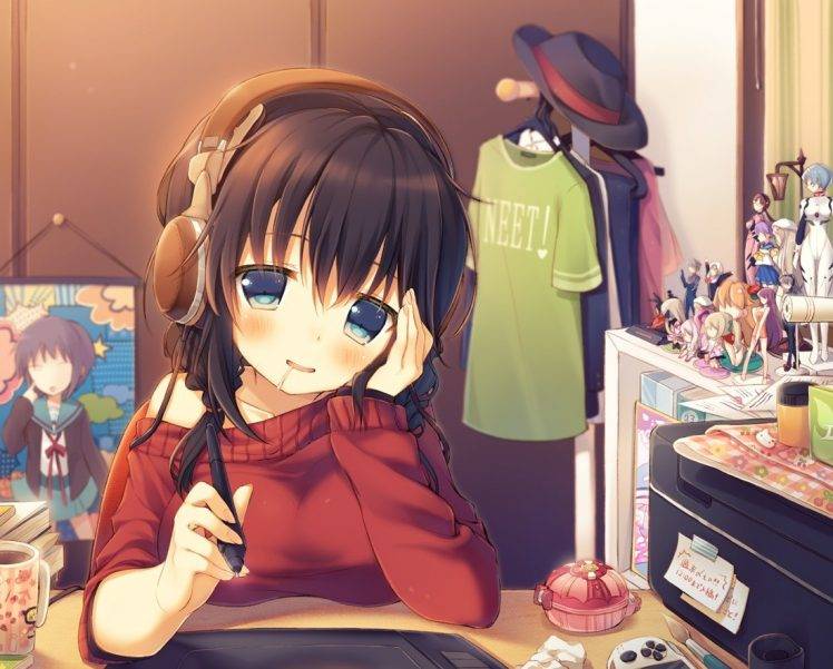 anime, Anime Girls, Digital Art HD Wallpaper Desktop Background