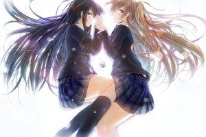 anime, Anime Girls, School Uniform, Schoolgirls