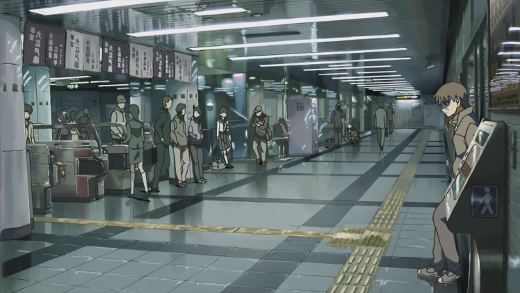 5 Centimeters Per Second, Metro, Makoto Shinkai HD Wallpaper Desktop Background