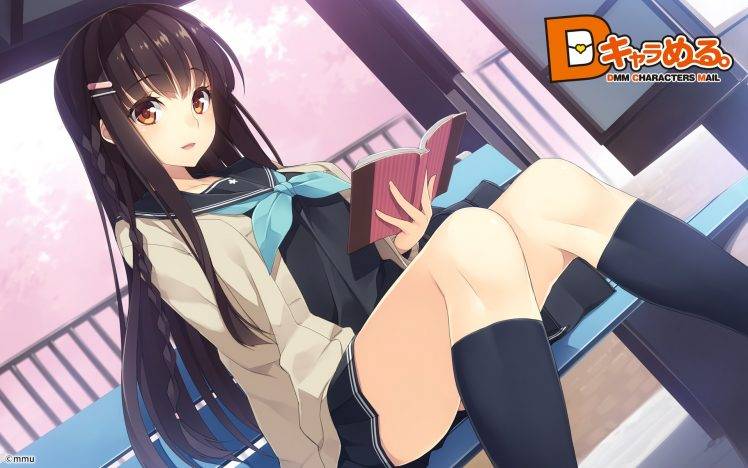 anime, Anime Girls, Schoolgirls HD Wallpaper Desktop Background