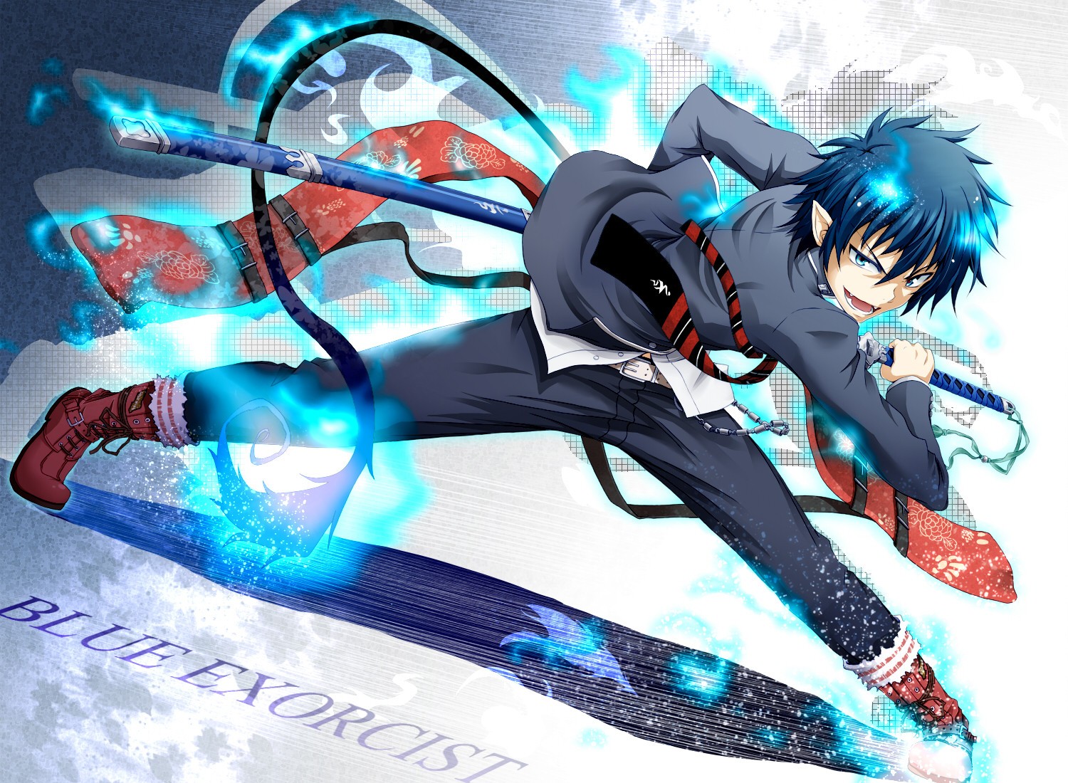 1. "Blue Exorcist" - wide 4