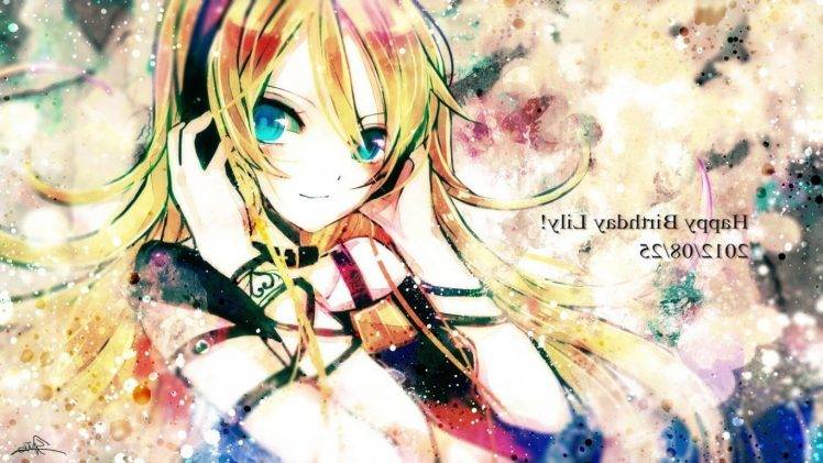 anime, Anime Girls, Lily (Vocaloid) HD Wallpaper Desktop Background