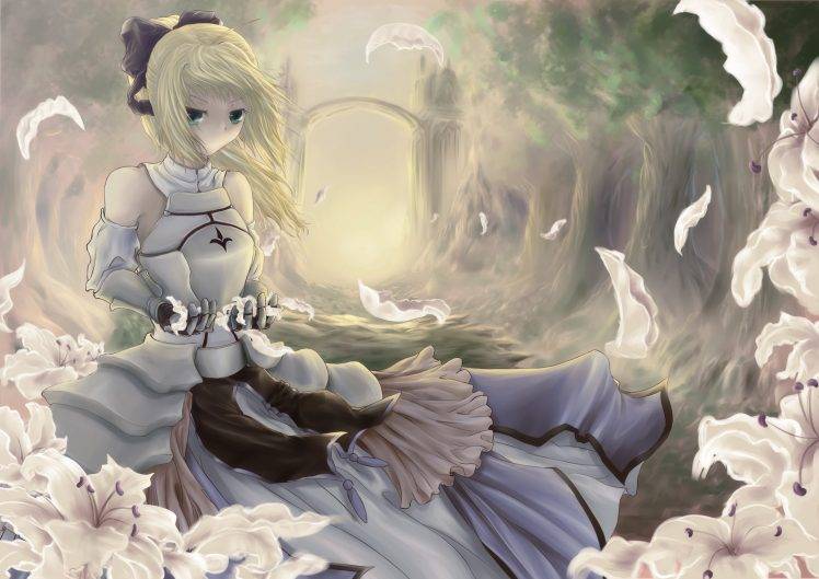 anime, Anime Girls, Fate Series, Saber Lily HD Wallpaper Desktop Background