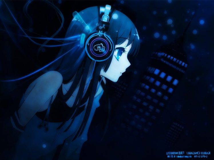 anime, Anime Girls, K ON!, Akiyama Mio HD Wallpaper Desktop Background