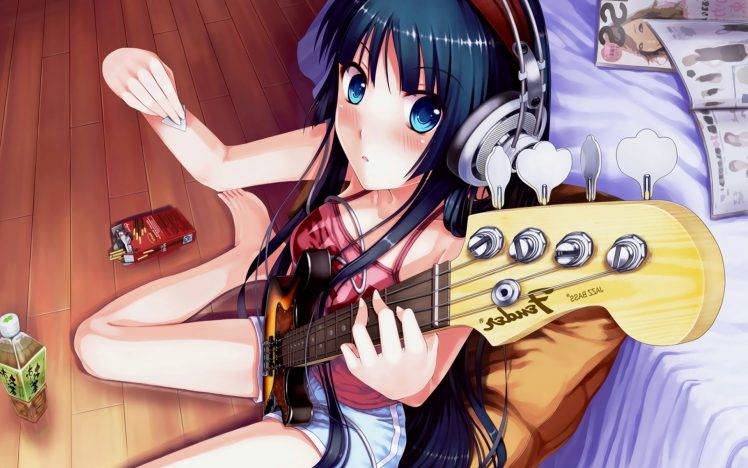 anime Girls, Anime, Akiyama Mio, Manga, K ON!, Mio Akiyama HD Wallpaper Desktop Background