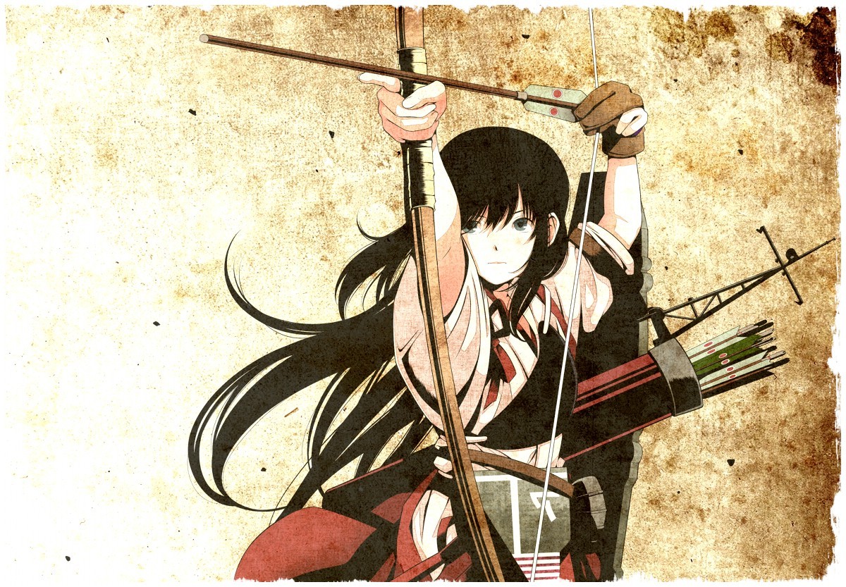 anime, Bows, Archers, Kantai Collection Wallpaper