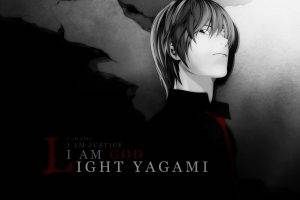 anime, Death Note, Yagami Light, Selective Coloring