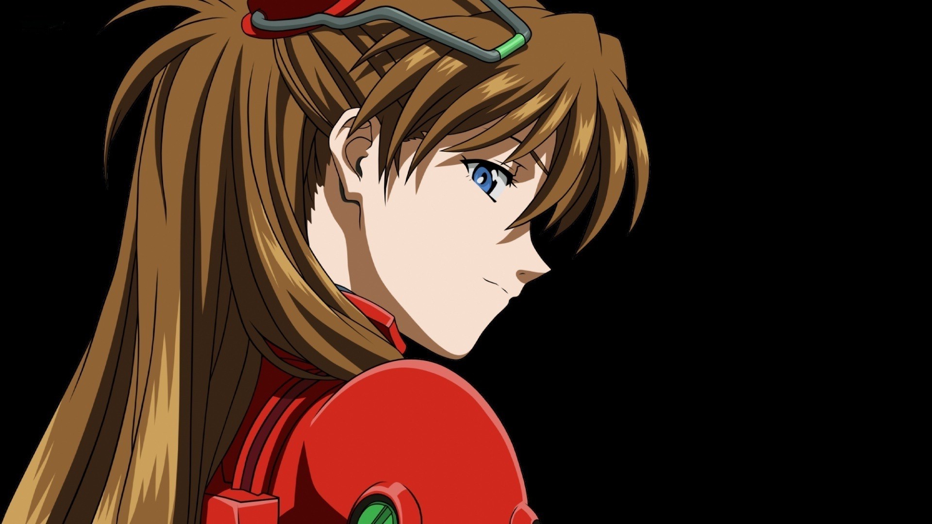 Neon Genesis Evangelion, Asuka Langley Soryu, Anime, Simple Background Wallpaper